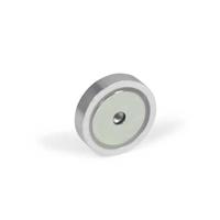 GN 50.5 Retaining Magnet Disc Shaped with Female Thread